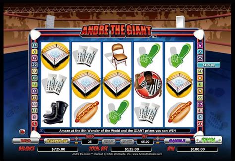 Безкоштовний ігровий автомат Andre the Giant